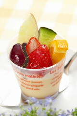 プリンアラモード