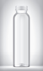 Plastic Bottle on background. 