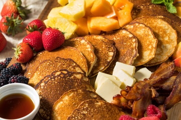 Homemade Pancake Charcuterie Board