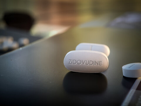 ZIDOVUDINE Tablet Pill Antiviral for AIDS