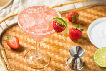 Boozy Refreshing Tequila Strawberry Margarita