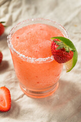 Boozy Refreshing Tequila Strawberry Margarita