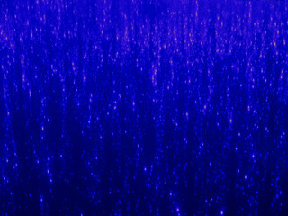 Christmas holiday background. Lots of blurry, glittering lights. Free space. Abstract blue bokeh light, background to create a festive atmosphere.