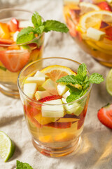 Boozy Refreshing White Wine Sangria
