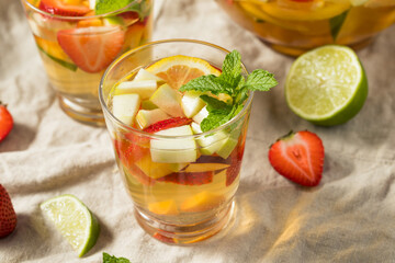 Boozy Refreshing White Wine Sangria