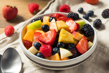 Healthy Homemade Fruit Salad