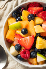 Healthy Homemade Fruit Salad