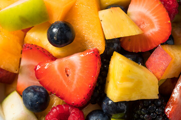 Healthy Homemade Fruit Salad