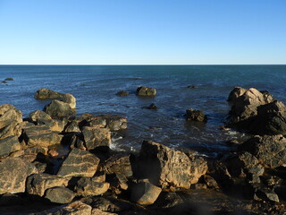 Agua, cristalina, mar, vacaciones, las grutas, argentina