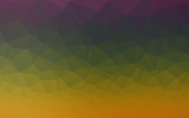 Dark Multicolor, Rainbow vector abstract mosaic background.