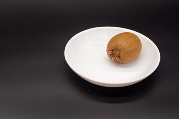 kiwi on plate