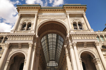 Fototapeta na wymiar Milano, Galleria Vittorio Emanuele.