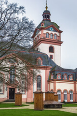 Fototapeta na wymiar Castle church in Weilburg, Germany