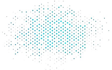 Light BLUE vector texture with disks.