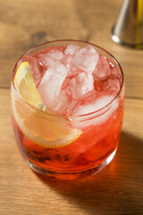 Boozy Refreshing Campari Spritz Cocktail