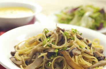 きのこスパゲッティー