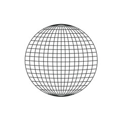 planet Earth icon. Flat planet Earth icon. on a white background. eps 10