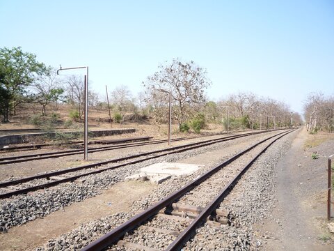 railway in the countryside