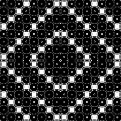 Design seamless monochrome pattern