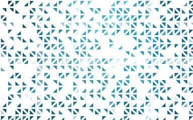 Light BLUE vector cover in polygonal style.