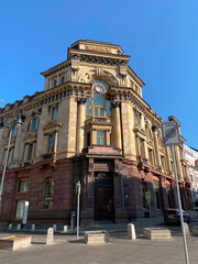 Moscow, Russia / February, 2020: Moscow International Commercial Bank, 1890s, founded by Polyakov