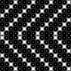 Design seamless monochrome grating zigzag pattern