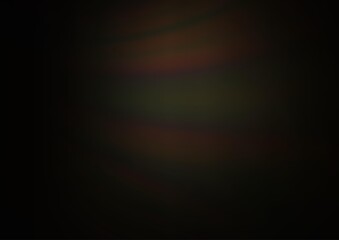 Dark Black vector blurred shine abstract pattern.