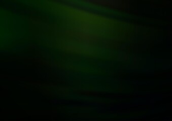 Dark Black vector blurred bright pattern.