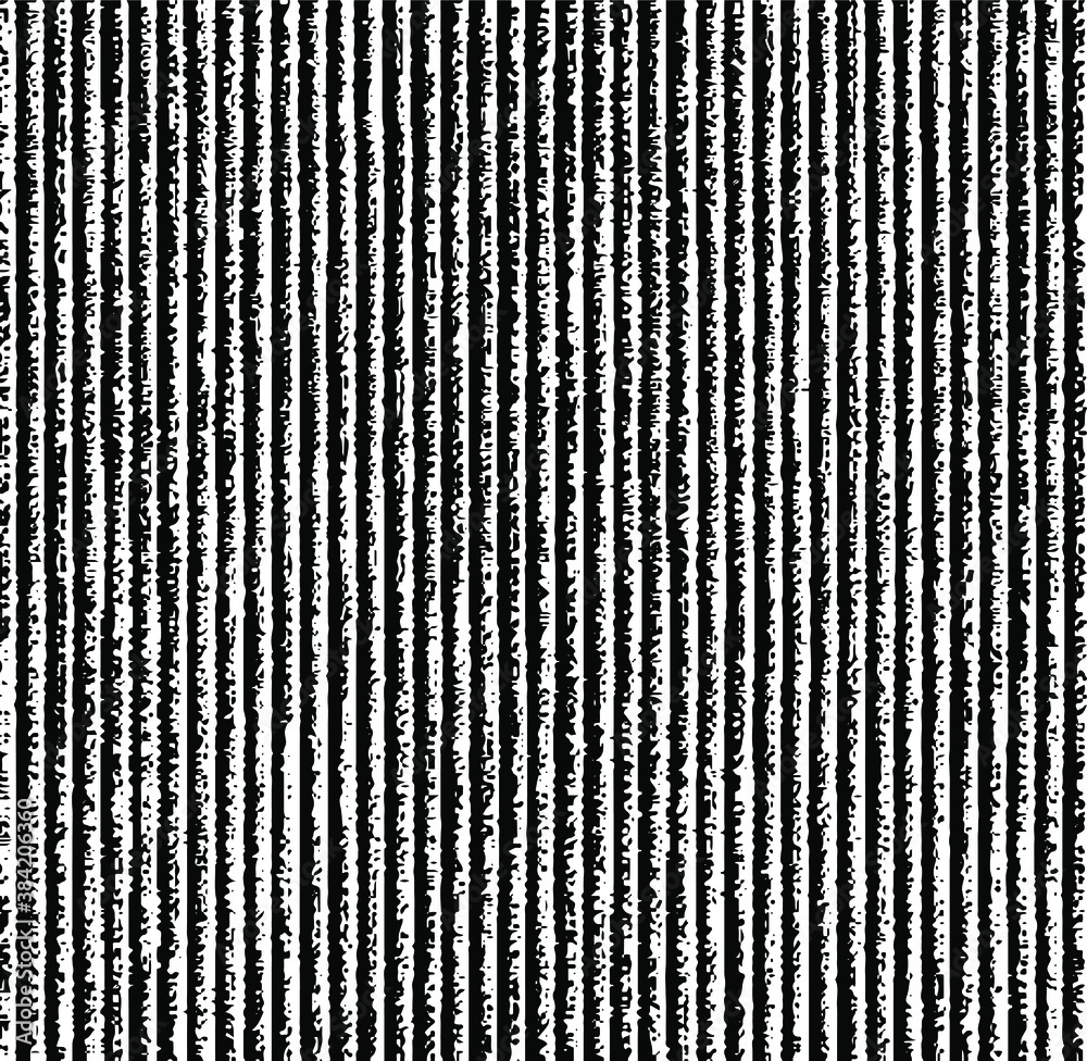 Aufkleber Slim lines texture. Parallel and intersecting lines abstract pattern. Abstract textured effect. Black isolated on white background.Vector illustration. EPS10.