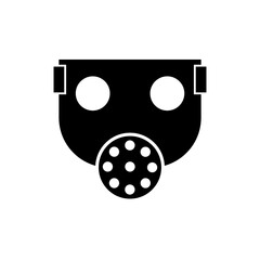 Wear Respiratory Protection Symbol Sign Isolate On White Background