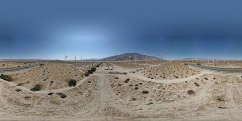 HDRI Landscape 360 Spherical Map, 3D and Post Production, 8K © RUSH COLLECTIVE INC