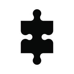 Obraz premium puzzle icon vector design template