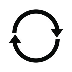 Loading progress or load circle icon. on white background