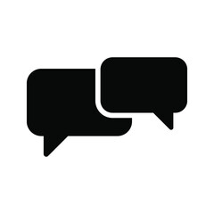 Talk bubble speech icon. Blank empty bubbles vector design elements. Chat on line symbol template. vector illustration.