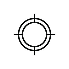 target icon with a white background. eps 10