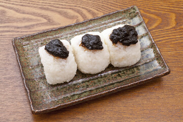 海苔の佃煮のおにぎり