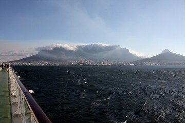 Abreise aus Kapstadt