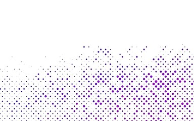 Light Purple vector backdrop with dots.