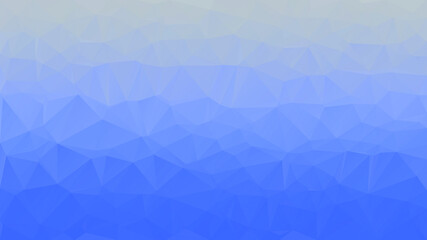 Fototapeta premium Vector abstract polygonal blue background