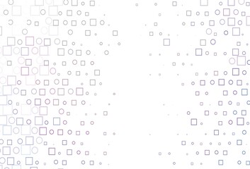 Light Multicolor, Rainbow vector backdrop with dots, spots, cubes.