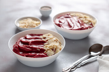 yogurt with strawberries