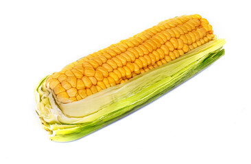 Maiskolben isoliert
