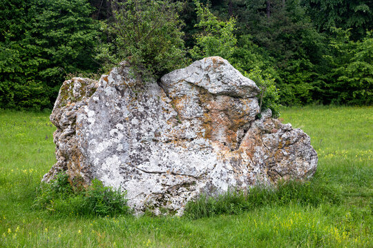 Famous Love Stone At Ozren Mountain