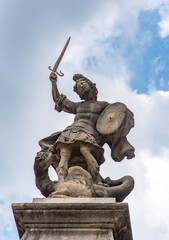 Luta contra o corona em bergamo