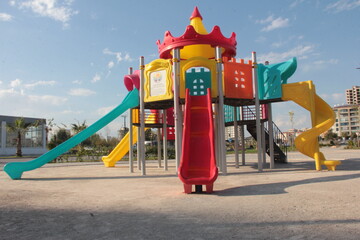 children's playground in the park