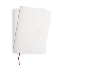 agenda 2021. schedule 2021. white backgroud with space to write