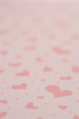 ハート模様のペーパー