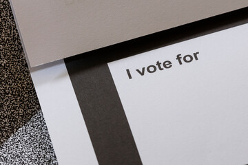  Election Ballot and Secrecy Sleeves
