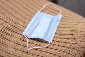 Covid-19 contact prevention medical mask