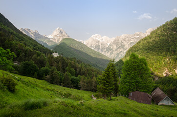 Fototapeta na wymiar Alpenpanorama 2